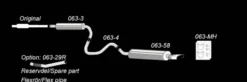 Saab 9-3 YS3D 2000-2001 Sportavgassystem Catback TA Technix