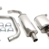 Saab 9-3 YS3F Aero = 2003 -2005, / 2003 - Rostfritt Sportavgassystem Catback TA Technix