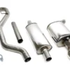 Saab 9-3 YS3F Aero = 2003 -2005, / 2003 - Rostfritt Sportavgassystem Catback TA Technix