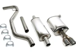 Saab 9-3 YS3F Aero = 2003 -2005, / 2003 - Rostfritt Sportavgassystem Catback TA Technix