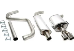 Saab 9-3 YS3F Aero = 2003 -2005, / 2003 - Rostfritt Sportavgassystem Catback TA Technix