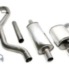 Saab 9-3 YS3F Aero = 2003 -2005, / 2003 - Rostfritt Sportavgassystem Catback TA Technix