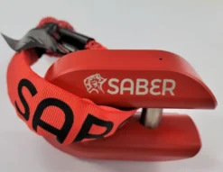 Saber 7075 Alloy Winch Schackel - Cerakote Röd