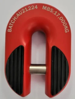 Saber 7075 Alloy Winch Schackel - Cerakote Röd