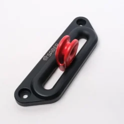 Saber 6061 Aluminium Spliced Winch Thimble / Vinch-ögla - Cerakote Orange & 9K Mjuk Schackel