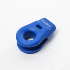 Saber 6061 Aluminium Spliced Winch Thimble / Vinch-ögla - Cerakote Blå & 9K Mjuk Schackel