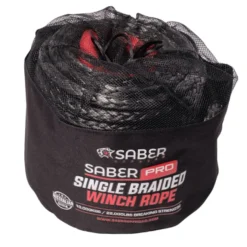 Saber 13.500kg 12mm SaberPro Comp Spec Röd Enkel-Flätat Winch Rep 50M