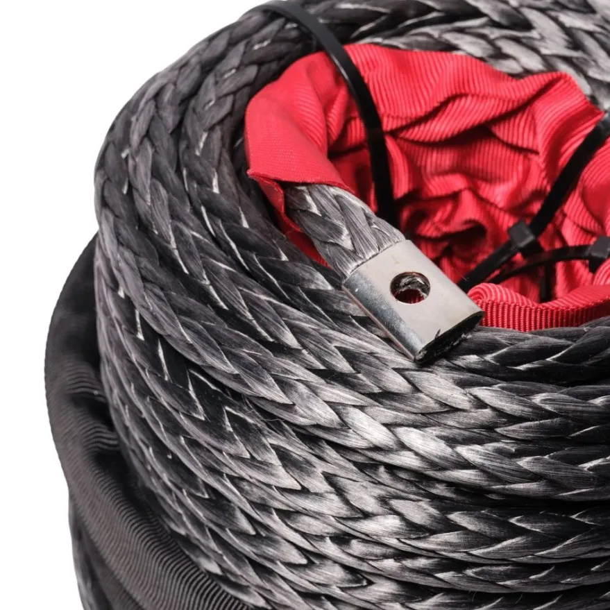 SaberPro Enkel-Flätat 30M Winch Rep (Svart)