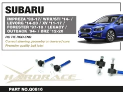 Scion FR S / Subaru BRZ / Forester / Impreza / Legacy outback / Levorg / WRX / XV/ Toyota 86 GR86 1992-2024 Styrled Rollcenterjustering Hardrace