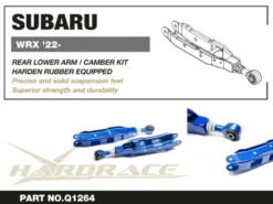 Scion FR S / Subaru BRZ / Forester / Impreza / Legacy / Outback / Levorg / WRX / XV/ Toyota 86 GR86 2007-2024 Bakre Länkarmar / Camber Kit Hardrace