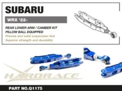 Scion FR S / Subaru BRZ / Forester / Impreza / Legacy outback / Levorg / WRX / Xv / Toyota 86 GR86 / 2007-2024 Bakre Länkarmar / Camber Kit Hardrace