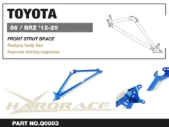 Scion FR S / Subaru BRZ ZC6 / Toyota 86 ZN6 2012-2021 Främre Fjäderbensstag Hardrace