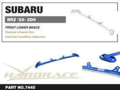 Scion FR S / Subaru BRZ ZC6 / ZD8 / Toyota GR86 / GT 86 2012-2021 Främre Nedre Förstärkningsstag Hardrace