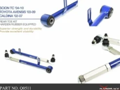 Scion TC 04-10 / Avensis 03-09 Bakre Toe-Stag Hardrace