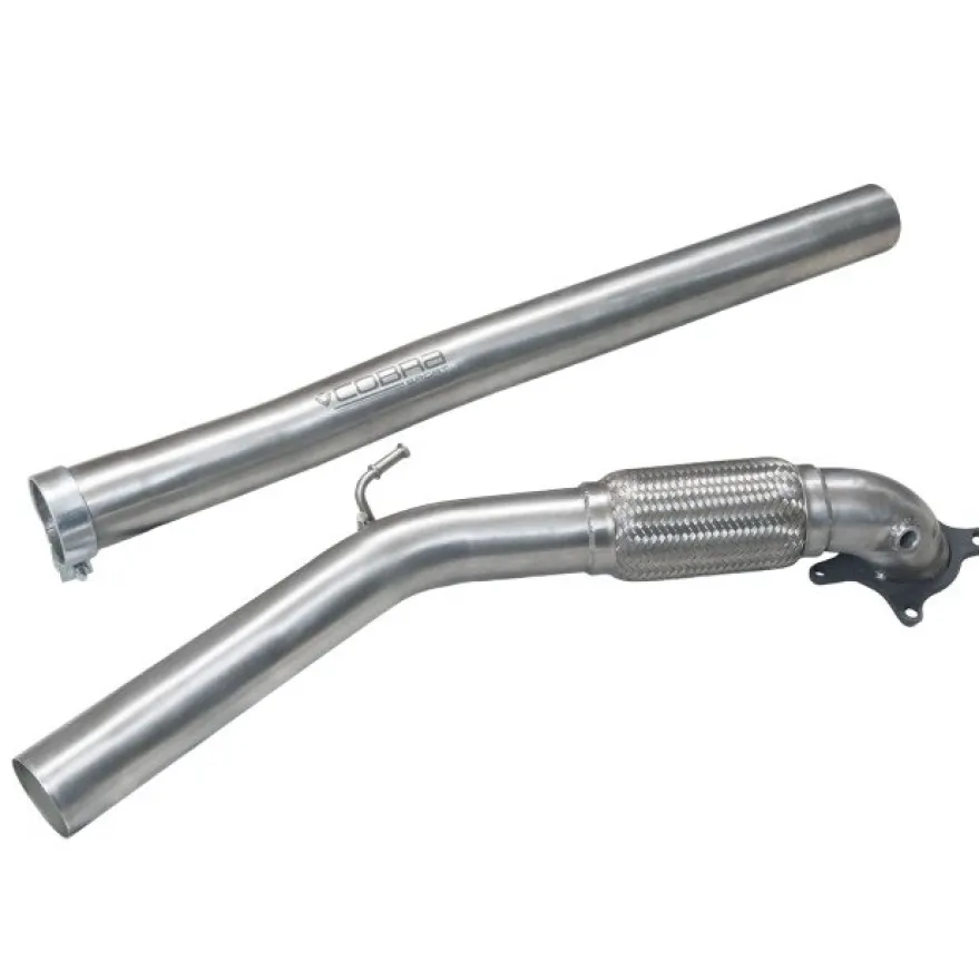 Seat Leon FR 2.0 T FSI 200-211PS (1P-Mk2) 06-13 Frontpipe & De-Cat Cobra Sport