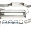 Seat Leon 1M 1999-2006 Rostfritt Sportavgassystem Catback TA Technix