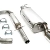 Seat Leon 1M 1999-2006 Rostfritt Sportavgassystem Catback TA Technix