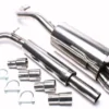 Seat / VW Arosa, Lupo Arosa, Typ 6H_, / Lupo, Typ 6X, 6E 1997-2005 Rostfritt Sportavgassystem Catback TA Technix