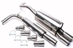 Seat / VW Arosa, Lupo Arosa, Typ 6H_, / Lupo, Typ 6X, 6E 1997-2005 Rostfritt Sportavgassystem Catback TA Technix