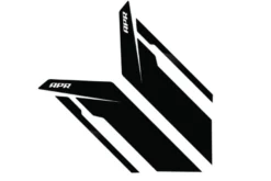 Sidodekaler Svart APR-Logotyp/Svart Rand Par APR