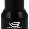 Silikonslang Svart Reducering Rak 127mm Lång BahnMeister