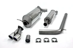 Skoda Fabia 5J 2010- Rostfritt Sportavgassystem Catback TA Technix