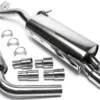 Skoda / VW Fabia I, Polo Fabia I, Typ 6Y / Polo, Typ 9N 1999 -2009 Rostfritt Sportavgassystem Catback TA Technix