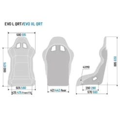 Sparco Gamma EVO L Carbon Racingstol Storlek: L,Svart, FIA: 8855-1999