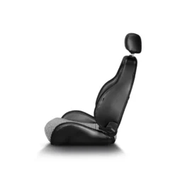 Sparco GT Sportstol Svart / Svart vitt klassiskt hundtandsmönster