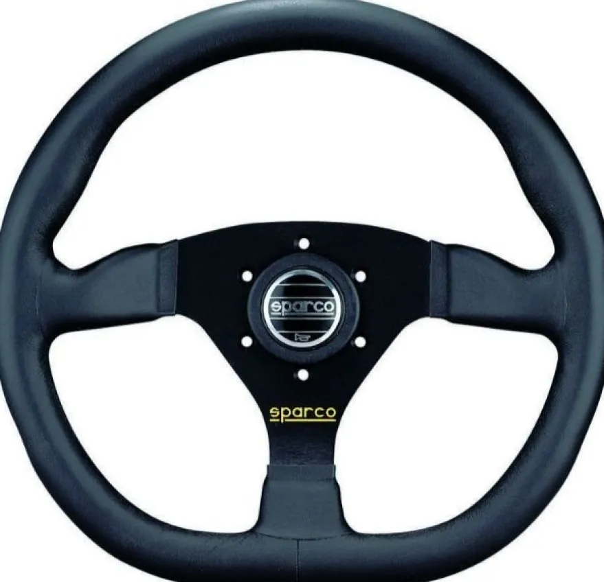 Sparco L360 330mm Läder 3-ekrad Plan
