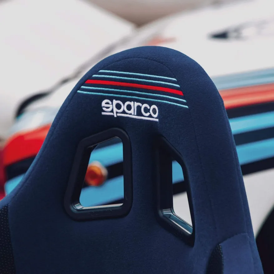 Sparco Pro 2000 QRT Racingstol Martini Racing FIA 8855-1999