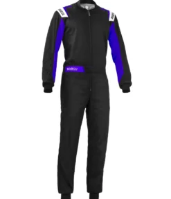 Sparco Rookie Kartingoverall Storlek: XS, Svart/Blå