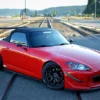 SSR GTV02, 18×8.5, 44, 5x100, φ73×H39, FLAT BLACK Fälg