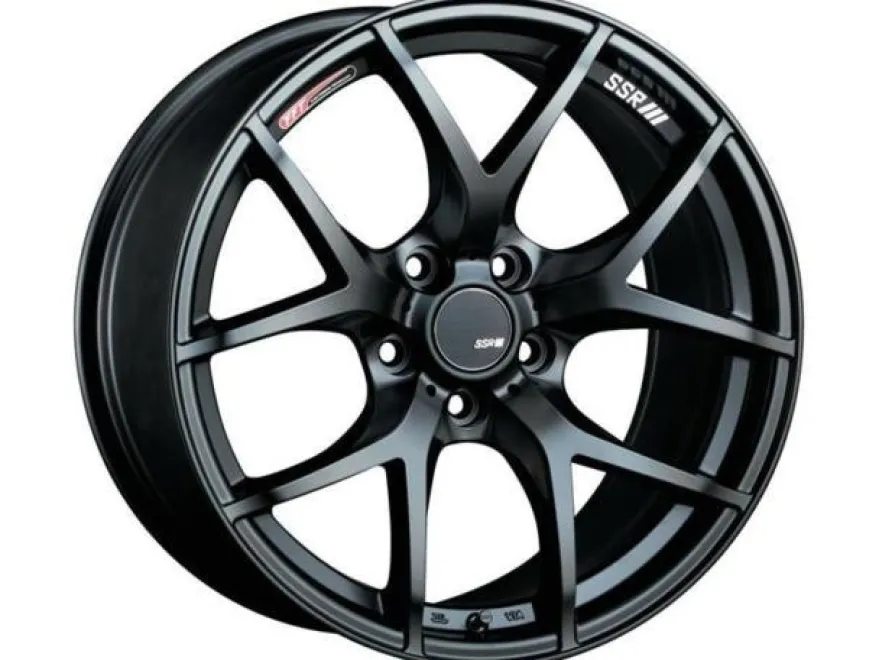 SSR GTV03, 18×8.5, 40, 5x114.3, φ73×H49, FLAT BLACK Fälg