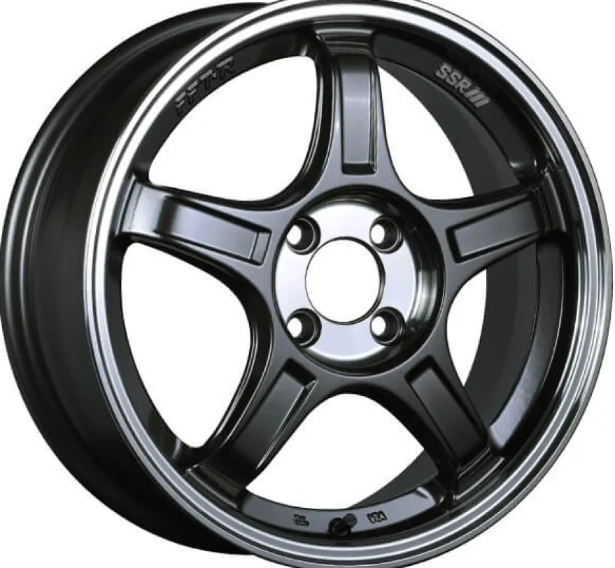 SSR GTX03 16×5.5 Svart 4/100 ET45 φ73.0×H26.0 Fälg