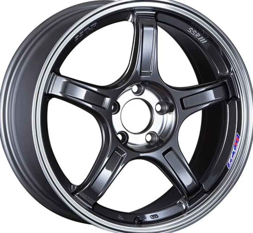 SSR GTX03 18×9.5 Svart 5/114.3 ET38 φ73.0×H21.5 Fälg