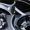 SSR GTX03 18×9.5 Svart 5/100 ET38 φ73.0×H20.5 Fälg
