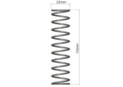 Standardfjäder (Passar Atmosphere, Respons, Deceptor Pro, Atmosphere Mach 2) GFB