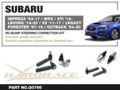 Subaru Forester / Impreza / Legacy outback / Levorg / WRX / XV 1992-2024 Bumpsteer Correction Kit Hardrace