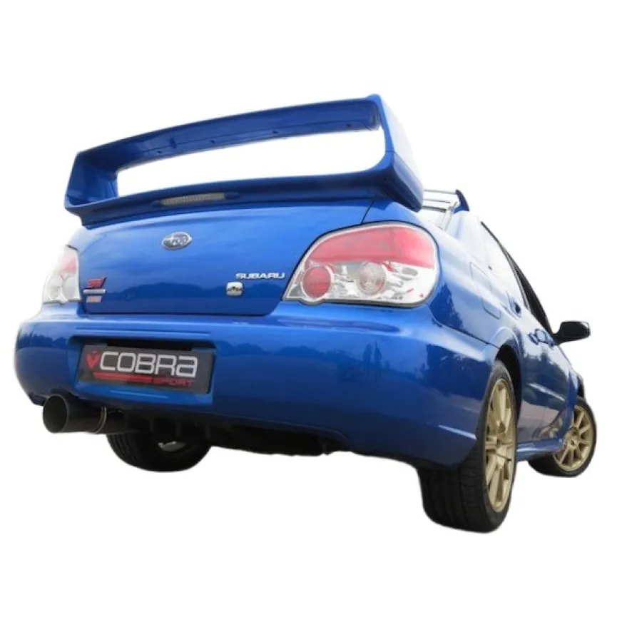 Subaru Impreza 1.6 / 2.0 01-05 Catback Sportavgassystem (Ej Ljuddämpat) Cobra Sport