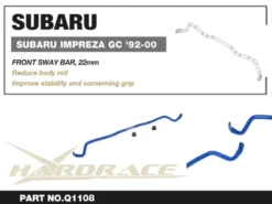 Subaru Impreza 1992-2006 Främre Krängningshämmare Hardrace