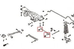Subaru Impreza GC/GD 92-06 / Forester 97-08 / Legacy 95-98 Bakre Bakre Lateral-stag Bussning Hardrace