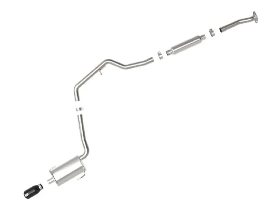 Subaru Impreza 2012-2016 H4-2.0L Takeda 2.5in 304SS Cat-Back Sportavgassystem - Svarta Utblås aFe Power