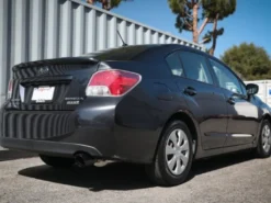 Subaru Impreza 2012-2016 H4-2.0L Takeda 2.5in 304SS Cat-Back Sportavgassystem - Svarta Utblås aFe Power