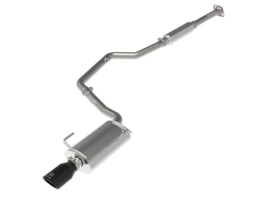 Subaru Impreza 2012-2016 H4-2.0L Takeda 2.5in 304SS Cat-Back Sportavgassystem - Svarta Utblås aFe Power