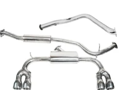 Subaru Impreza STI Turbo (Hatchback) 08-11 Turboback-sportavgassystem (Med De-Cat & Ljuddämpare) Cobra Sport