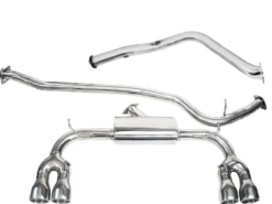 Subaru Impreza STI Turbo (Hatchback) 08-11 Turboback-sportavgassystem (Med De-Cat & Ej Ljuddämpat) Cobra Sport