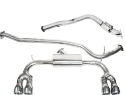 Subaru Impreza STI Turbo (Hatchback) 08-11 Turboback-sportavgassystem (Med Sportkatalysator & Ej Ljuddämpat) Cobra Sport
