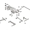 Subaru Impreza WRX/STI GC 92-00 / Forester 97-00 / Legacy 95-98 (Passar Främre & Bakre) 20MM Förstärkta Krängningshämmarbussningar Hardrace