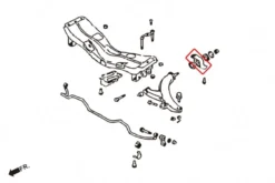 Subaru Impreza WRX/STI GC/GD 92-06 / Legacy 95-98 Främre Länkarms-bussning - Stora Hardrace